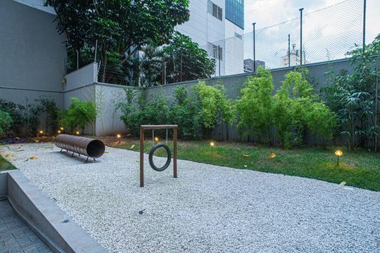 Área comum  de kitnet/studio para alugar com 1 quarto, 52m² em Bela Vista, São Paulo