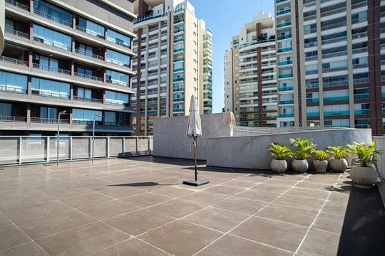 Área comum - Piscina de kitnet/studio para alugar com 1 quarto, 53m² em Bela Vista, São Paulo