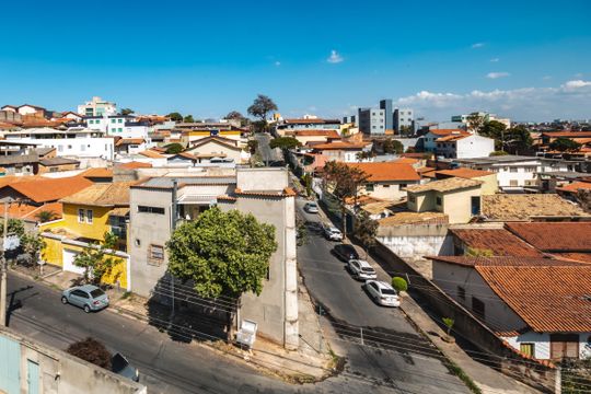 Suíte vista  de apartamento à venda com 3 quartos, 8469m² em Floramar, Belo Horizonte