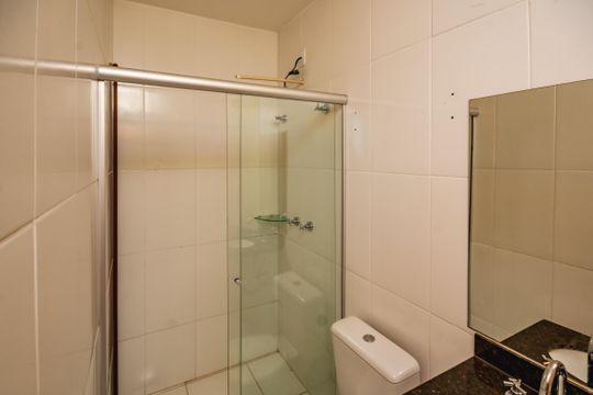 Cobertura - Banheiro de apartamento à venda com 3 quartos, 8469m² em Floramar, Belo Horizonte