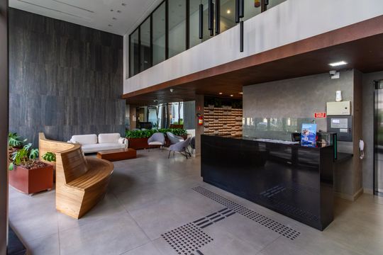 Área comum de kitnet/studio à venda com 1 quarto, 40m² em Jardim das Acacias, São Paulo