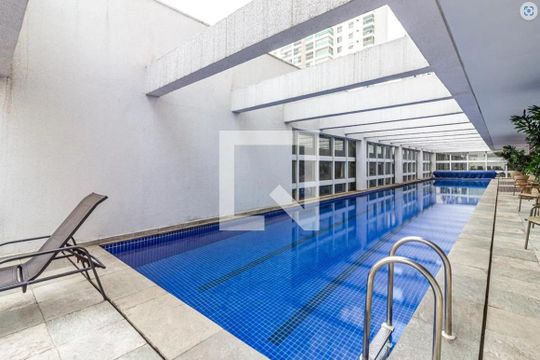 Área comum - Piscina de kitnet/studio à venda com 1 quarto, 44m² em Vila Olímpia, São Paulo