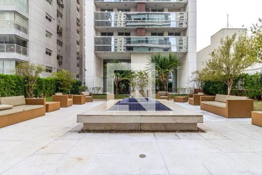 Área comum - Solarium de kitnet/studio à venda com 1 quarto, 44m² em Vila Olímpia, São Paulo