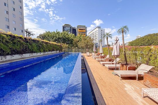 Área comum de apartamento à venda com 3 quartos, 264m² em Vila Madalena, São Paulo