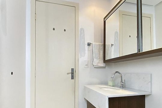 Banheiro de apartamento para alugar com 2 quartos, 36m² em São José, São Leopoldo