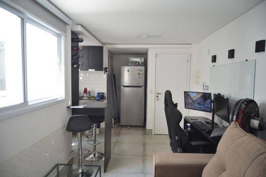 Sala de apartamento para alugar com 2 quartos, 88m² em Vila Alpina, Santo André