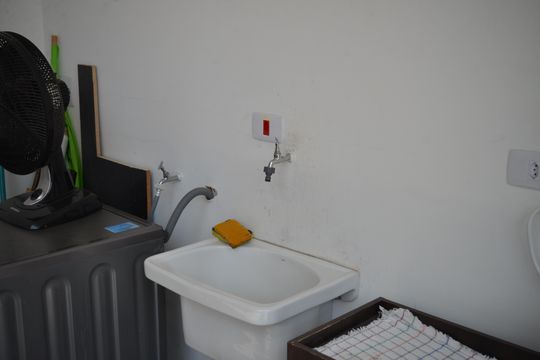 Área de Serviço de apartamento à venda com 2 quartos, 88m² em Vila Alpina, Santo André