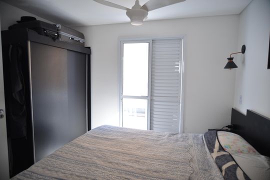 Suíte de apartamento à venda com 2 quartos, 88m² em Vila Alpina, Santo André