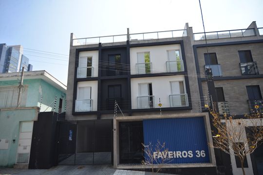 Fachada do Prédio de apartamento à venda com 2 quartos, 88m² em Vila Alpina, Santo André