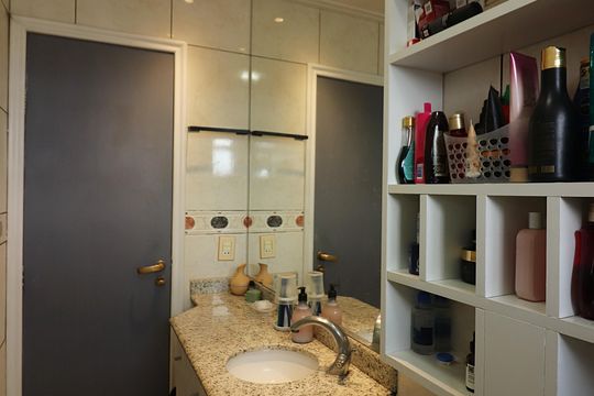 Banheiro Social de apartamento à venda com 2 quartos, 64m² em Taboão, São Bernardo do Campo
