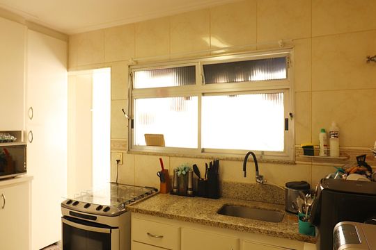 Cozinha e Área de Serviço de apartamento à venda com 2 quartos, 64m² em Taboão, São Bernardo do Campo