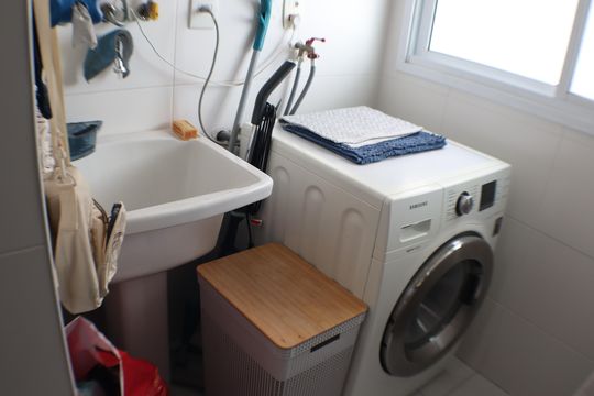 Área de Serviço de apartamento para alugar com 2 quartos, 78m² em Empresarial 18 do Forte, Barueri