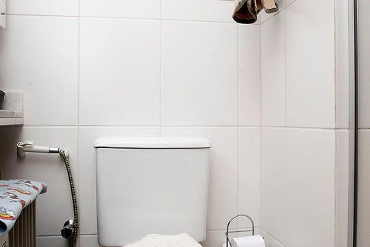 Banheiro Suíte de apartamento à venda com 3 quartos, 87m² em Centro Histórico, Porto Alegre