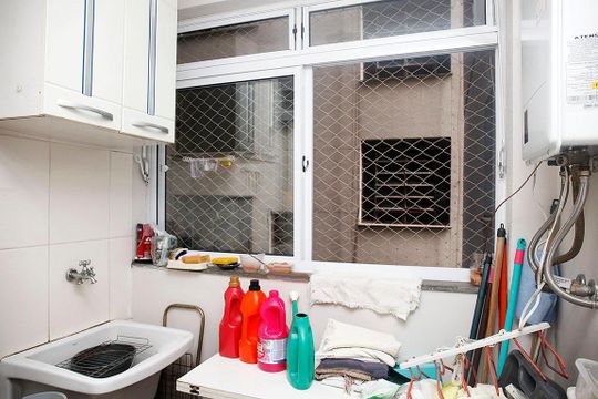Área de Serviço de apartamento à venda com 3 quartos, 87m² em Centro Histórico, Porto Alegre