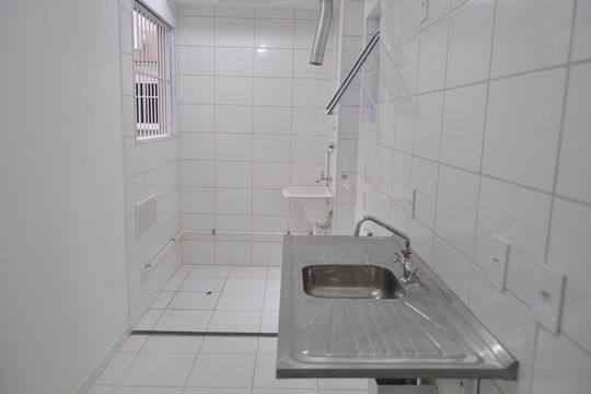 Cozinha de apartamento à venda com 2 quartos, 44m² em Engenho Novo, Rio de Janeiro