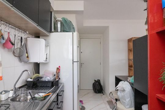 Cozinha de apartamento à venda com 2 quartos, 45m² em Vila Penteado, São Paulo
