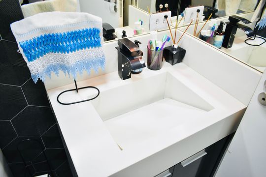 Banheiro Social de apartamento à venda com 2 quartos, 97m² em Vila da Saúde, São Paulo