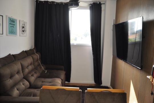 Sala de apartamento para alugar com 1 quarto, 31m² em Riachuelo, Rio de Janeiro
