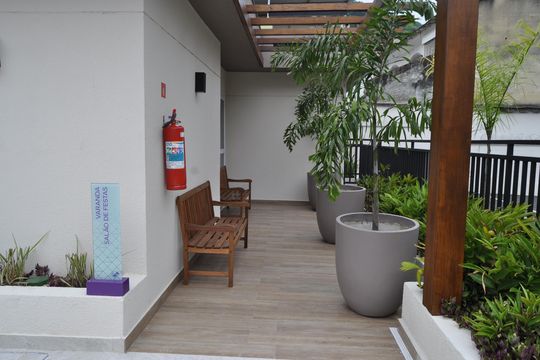 Área comum de apartamento para alugar com 1 quarto, 31m² em Riachuelo, Rio de Janeiro