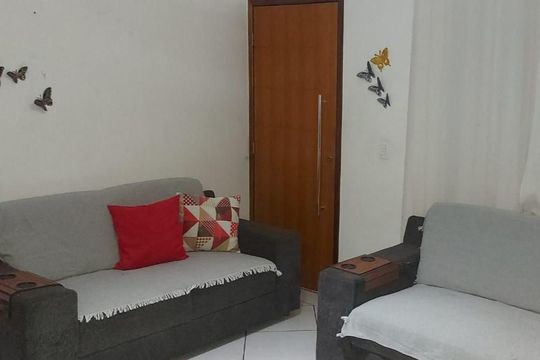 Sala de casa à venda com 2 quartos, 68m² em Vila Antonieta, São Paulo