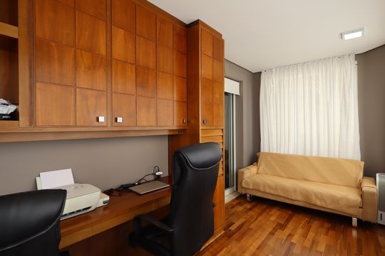 Varanda da suíte 1 de apartamento à venda com 5 quartos, 425m² em Jardim Fonte do Morumbi, São Paulo
