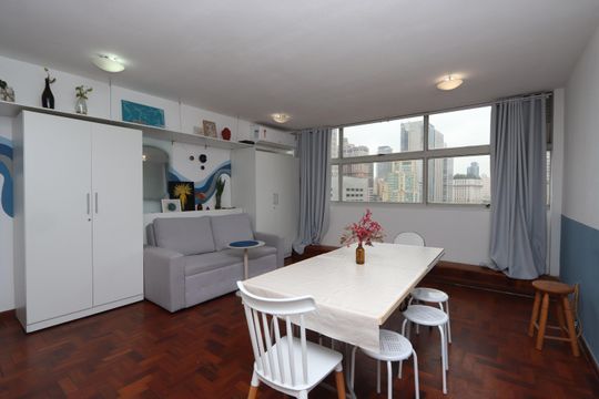 Kitnet/Studio à venda com 1 quarto, 37m² em Centro Histórico de São Paulo, São Paulo