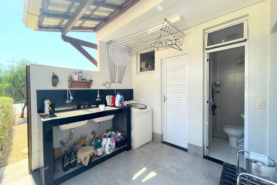 Área de serviço de casa de condomínio à venda com 3 quartos, 149m² em Garças, Belo Horizonte