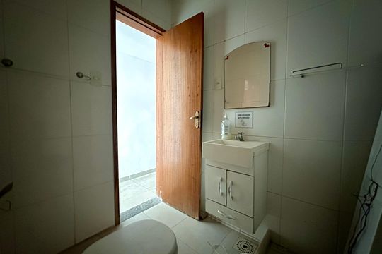 Banheiro Social de apartamento para alugar com 1 quarto, 45m² em Centro, Rio de Janeiro