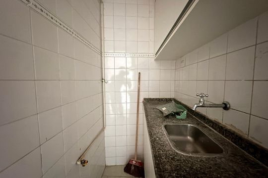 Cozinha de apartamento para alugar com 1 quarto, 45m² em Centro, Rio de Janeiro