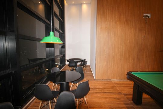 Área comum de kitnet/studio para alugar com 1 quarto, 37m² em Jardim Portal da Colina, Sorocaba