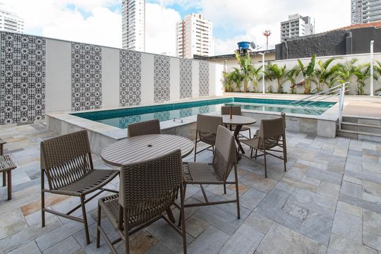 Área comum - Piscina de apartamento à venda com 2 quartos, 81m² em Ipiranga, São Paulo