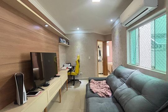 Sala  de apartamento à venda com 2 quartos, 95m² em Vila Alpina, Santo André