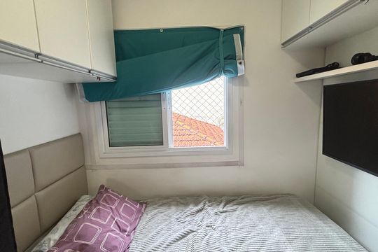 Quarto de apartamento à venda com 2 quartos, 95m² em Vila Alpina, Santo André