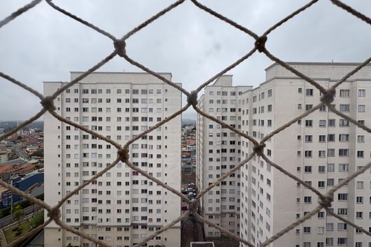 Vista do quarto 2 de apartamento à venda com 2 quartos, 44m² em Parque Sao Vicente, Santo André
