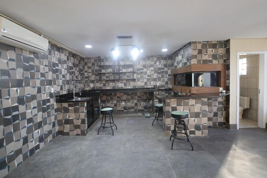 Área comum - Churrasqueira de casa à venda com 3 quartos, 270m² em Rio Branco, Canoas