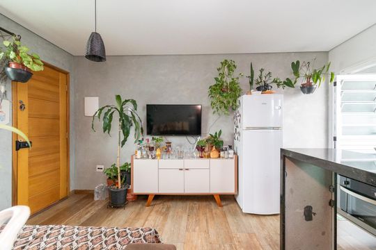 Sala de apartamento para alugar com 2 quartos, 55m² em Vila Ré, São Paulo