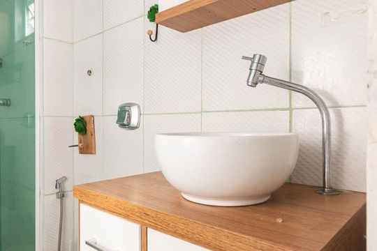Banheiro de apartamento à venda com 1 quarto, 65m² em Maracanã, Rio de Janeiro