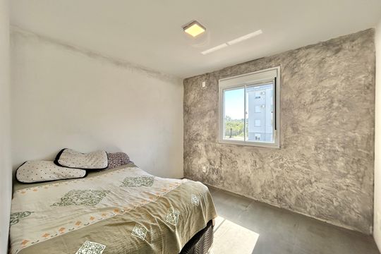 Quarto 2 de apartamento para alugar com 2 quartos, 49m² em Scharlau, São Leopoldo