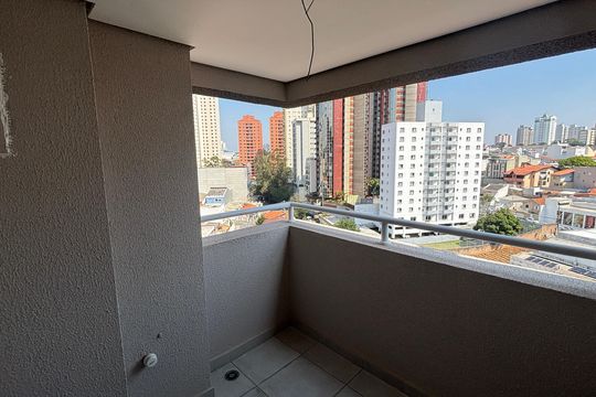 Varanda de apartamento à venda com 2 quartos, 57m² em Jardim Bela Vista, Santo André