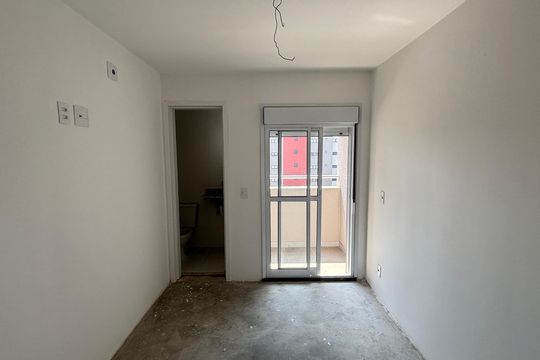 Suíte de apartamento à venda com 2 quartos, 57m² em Jardim Bela Vista, Santo André