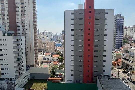 Quarto Varanda de apartamento à venda com 2 quartos, 57m² em Jardim Bela Vista, Santo André