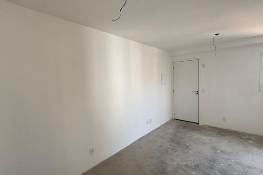 Sala de apartamento à venda com 2 quartos, 57m² em Jardim Bela Vista, Santo André