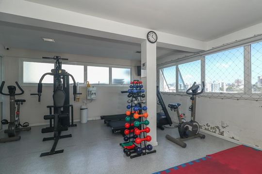 Área comum - Academia de apartamento à venda com 2 quartos, 63m² em Passo D’areia, Porto Alegre