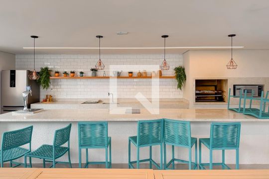 Área Comum - Espaço gourmet de apartamento à venda com 2 quartos, 81m² em Ipiranga, São Paulo