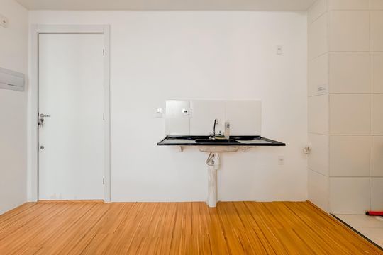 Cozinha de apartamento à venda com 2 quartos, 36m² em Mooca, São Paulo