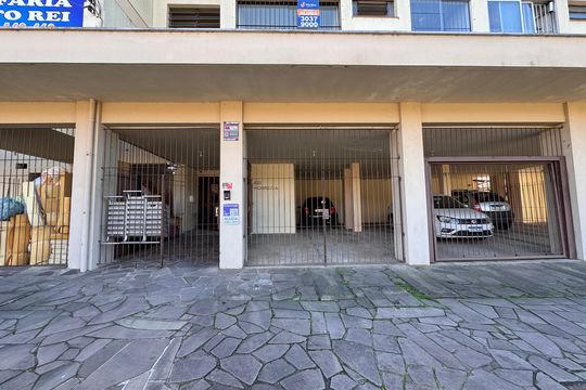 Plaquinha fachada de apartamento para alugar com 2 quartos, 60m² em Cristo Rei, São Leopoldo