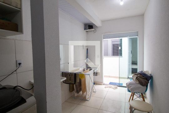 Área de Serviço de kitnet/studio para alugar com 1 quarto, 28m² em Jardim do Sol, Sorocaba
