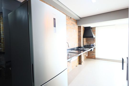 Cozinha de apartamento à venda com 3 quartos, 75m² em Vila Osasco, Osasco