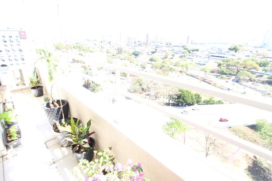 Sacada da Sala de apartamento para alugar com 2 quartos, 62m² em Monte Castelo, São José dos Campos