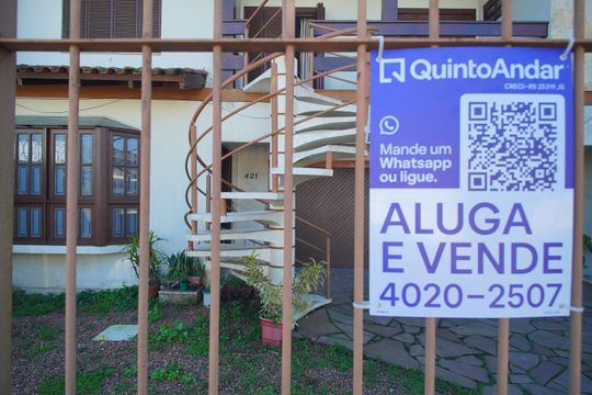 Placa de apartamento para alugar com 1 quarto, 90m² em Scharlau, São Leopoldo
